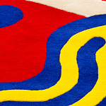 Дизайнерский ковер в виде бабочки Poltronova Tappeto Farfalla Rug варинант исполнения - 9 | Loft Concept в Липецке