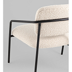 Кресло лаунж Rooney букле белый варинант исполнения - 3 | Loft Concept в Липецке