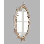 Зеркало овальное с деревянной ветвистой рамой Branched Mirror варинант исполнения - 1 | Loft Concept в Липецке