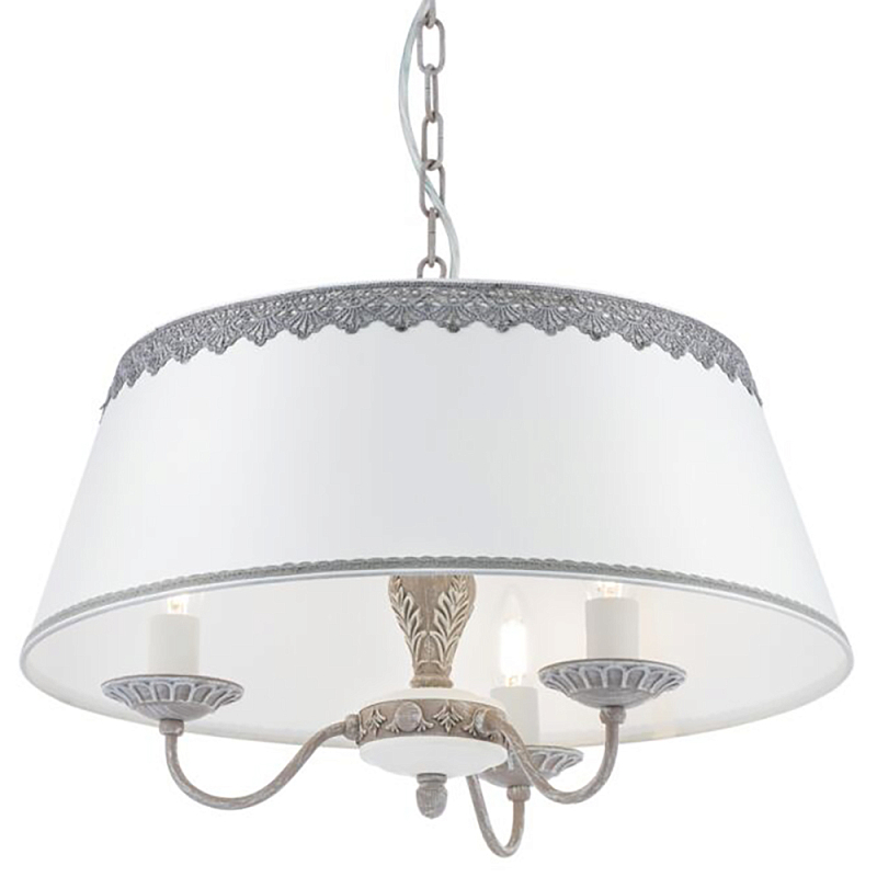 Люстра подвесная Grey lampshade Серый Люстра подвесная Grey lampshade Серый в Липецке | Loft Concept