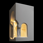 Встраиваемый в стену гипсовый светильник под покраску с арками и рельефными колоннами Antiquity Athena варинант исполнения - 5 | Loft Concept в Липецке