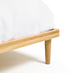 Кровать из массива дуба с пружинным блоком Mateta варинант исполнения - 7 | Loft Concept в Липецке