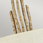 Бра с белым абажуром и элементами в виде натуральных веток Hinkley варинант исполнения - 2 | Loft Concept в Липецке