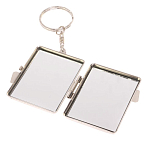 Зеркало брелок складное двухстороннее из натурального камня Малахит Stone Mirrors варинант исполнения - 3 | Loft Concept в Липецке