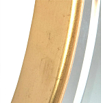 Зеркало в золотой деревянной раме Riviera варинант исполнения - 1 | Loft Concept в Липецке