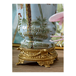 Ваза из фарфора с бронзовыми элементами Tropical Garden варинант исполнения - 5 | Loft Concept в Липецке