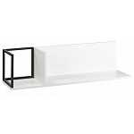 Полка навесная белая открытая Strict Lines  варинант исполнения - 1 | Loft Concept в Липецке