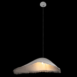 Подвесной светильник с асимметричным волнообразным абажуром и фактурной бахромой по краю Tactile Line варинант исполнения - 5 | Loft Concept в Липецке