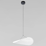 Подвесной светильник с белым тканевым плафоном в форме облака Crystal Cloud Junction варинант исполнения - 2 | Loft Concept в Липецке