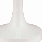 Торшер белый с тканевым абажуром на деревянном основании Graceful Silhouette варинант исполнения - 1 | Loft Concept в Липецке