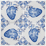 Плитка с узором Мое сердце варинант исполнения - 1 | Loft Concept в Липецке