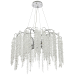 Люстра с хрустальными подвесками Bunch of Crystal Berries Silver Chandelier 8 варинант исполнения - 2 | Loft Concept в Липецке