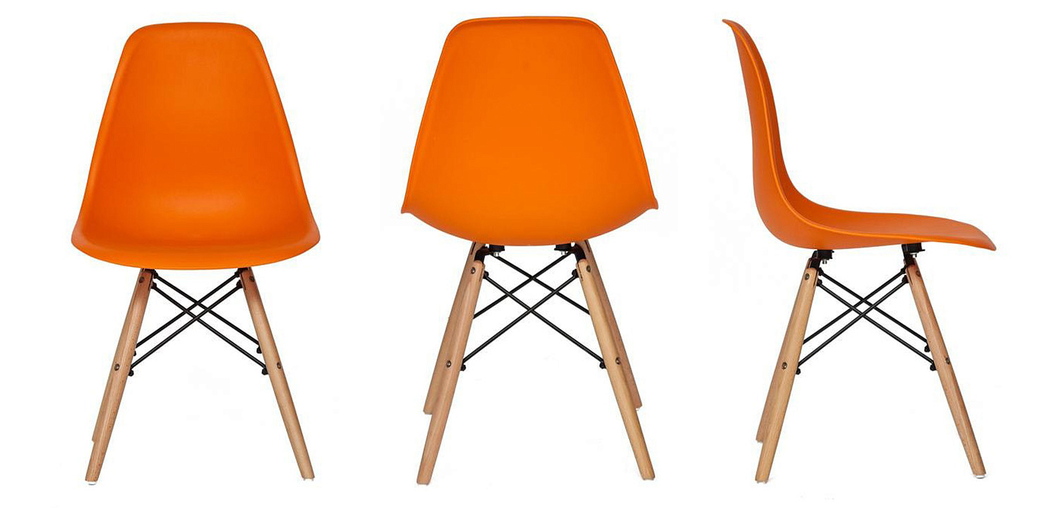 Стул DSW orange Стул DSW orange - Loft-Concept в Липецке