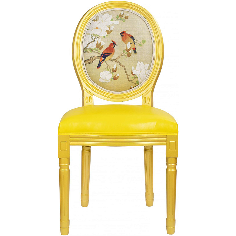 Стул French Juicy yellow Желтый Бежевый Стул French Juicy yellow Желтый Бежевый в Липецке | Loft Concept