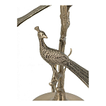 Столик с круглой стеклянной столешницей и корпусом в виде двух павлинов на ветке Table Two Peacocks варинант исполнения - 5 | Loft Concept в Липецке