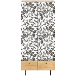 Шкаф с принтом Leaf bouquet варинант исполнения - 2 | Loft Concept в Липецке