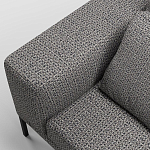 Мебельная ткань Шенилл серый цвет 142 см T4-46 варинант исполнения - 9 | Loft Concept в Липецке