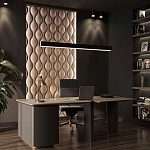 Гипсовая 3D панель с принтографией PM-108 варинант исполнения - 6 | Loft Concept в Липецке