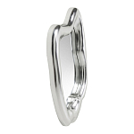 Зеркало в серебряной раме Liquid Iron варинант исполнения - 2 | Loft Concept в Липецке