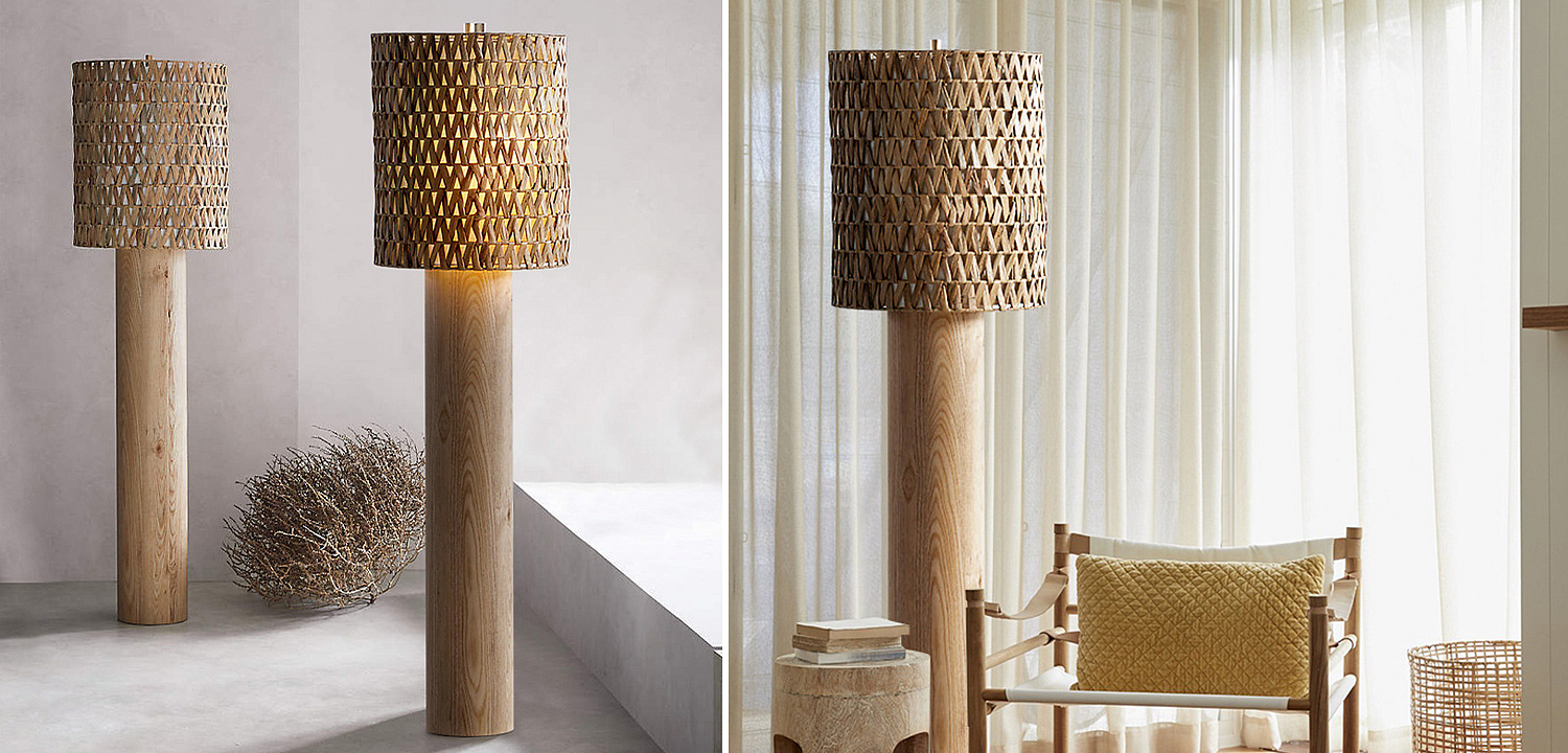 Торшер Wicker Furniture Tenny Floor Lamp Торшер Wicker Furniture Tenny Floor Lamp - Loft-Concept в Липецке