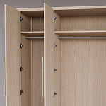 Большой Шкаф Primo Светлый дуб с 3 дверьми и 3 выдвижными ящиками варинант исполнения - 5 | Loft Concept в Липецке