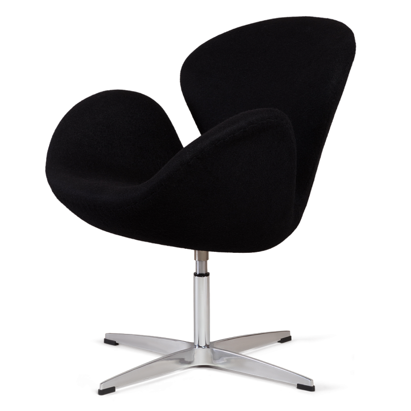 Кресло Swan black Черный Кресло Swan black Черный в Липецке | Loft Concept