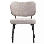 Стул мягкий с серо-бежевой буклированной обивкой Inspiration from Provence варинант исполнения - 1 | Loft Concept в Липецке