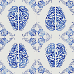 Плитка с узором Мозг варинант исполнения - 1 | Loft Concept в Липецке