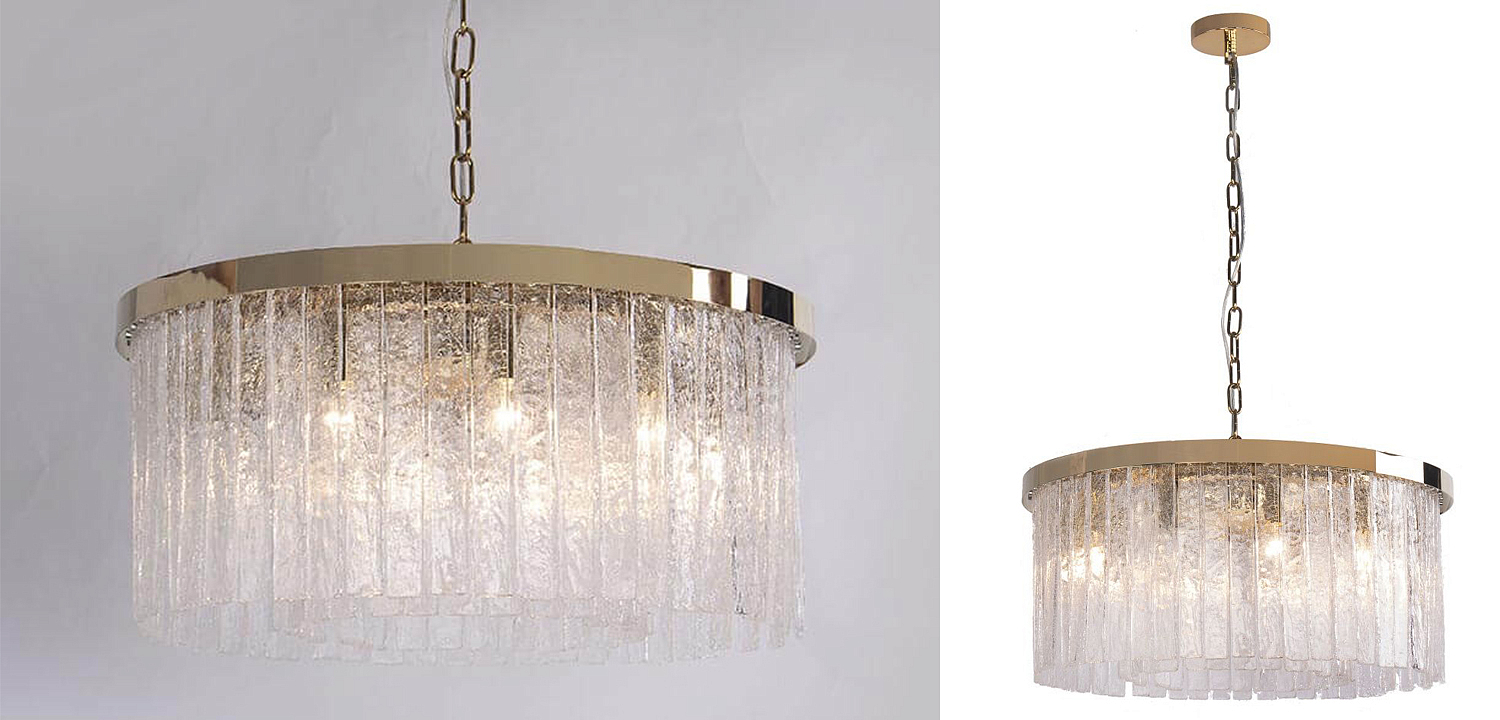 Люстра Crystal Harvey Gold Chandelier 60 Люстра Crystal Harvey Gold Chandelier 60 - Loft-Concept в Липецке