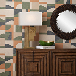 Настольная лампа с прямоугольным белым абажуром Skillful Face варинант исполнения - 6 | Loft Concept в Липецке