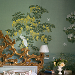 Обои ручная роспись Harpsden blue варинант исполнения - 4 | Loft Concept в Липецке