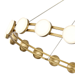 Люстра кольцевая с круглыми светодиодными источниками света Maxine Light варинант исполнения - 10 | Loft Concept в Липецке