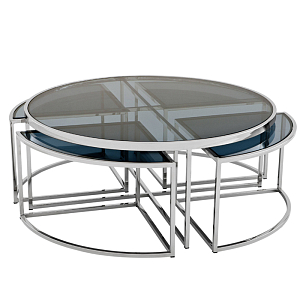 Кофейный стол Eichholtz Coffee Table Padova Stainless steel