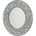 Настенное зеркало Black and white mosaic варинант исполнения - 3 | Loft Concept в Липецке