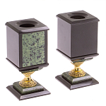 Настольный канцелярский набор из нефрита Apollo варинант исполнения - 4 | Loft Concept в Липецке