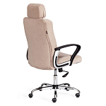 Кресло компьютерное City Chair хром флок варинант исполнения - 3 | Loft Concept в Липецке