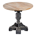 Столик кофейный с резным античным узором Antique Engraving варинант исполнения - 1 | Loft Concept в Липецке