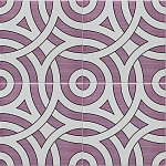 Дизайнерская плитка с узором Петли варинант исполнения - 3 | Loft Concept в Липецке