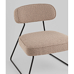 Кресло лаунж Kate букле капучино варинант исполнения - 2 | Loft Concept в Липецке