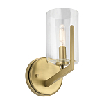 Бра с прозрачным плафоном в форме цилиндра Kichler варинант исполнения - 1 | Loft Concept в Липецке