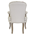 Кресло с изображением сакуры Aubrey Classical Armchair beige flax варинант исполнения - 2 | Loft Concept в Липецке