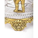 Чаша на бронзовых ножках с тремя ангелами Eden Garden варинант исполнения - 3 | Loft Concept в Липецке