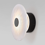 Бра светодиодный с мраморным рассеивателем черный  варинант исполнения - 2 | Loft Concept в Липецке