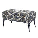 Банкетка с принтом из журавлей Crane варинант исполнения - 2 | Loft Concept в Липецке