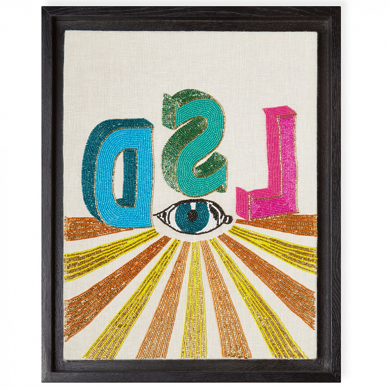 Панно Jonathan Adler LSD BEADED WALL ART Мульти Панно Jonathan Adler LSD BEADED WALL ART Мульти в Липецке | Loft Concept