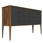 Консоль 6 ящиков из массива бука Tasteful Furniture варинант исполнения - 2 | Loft Concept в Липецке