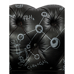 Кресло "Умный Умник" Rick and Morty graffiti chair натуральная кожа  варинант исполнения - 5 | Loft Concept в Липецке