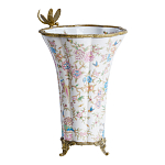 Ваза с бронзовой стрекозой Paradise Dragonfly варинант исполнения - 2 | Loft Concept в Липецке