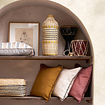 Ваза декоративная из натурального плетеного бамбука Bamboo Decor 42 варинант исполнения - 5 | Loft Concept в Липецке