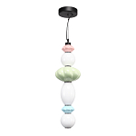 Подвесной светильник фигурный с керамическими элементами 24W LED Fragrant Light варинант исполнения - 3 | Loft Concept в Липецке